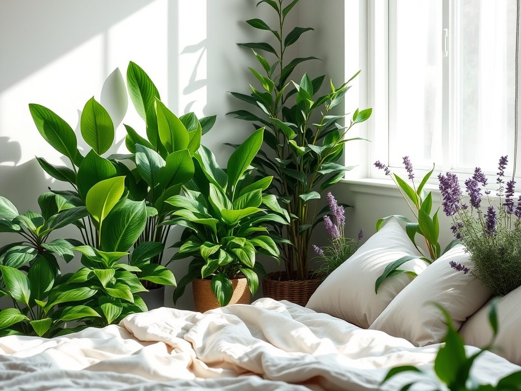 Rośliny do sypialni – jak wybrać gatunki poprawiające jakość powietrza i sprzyjające relaksowi