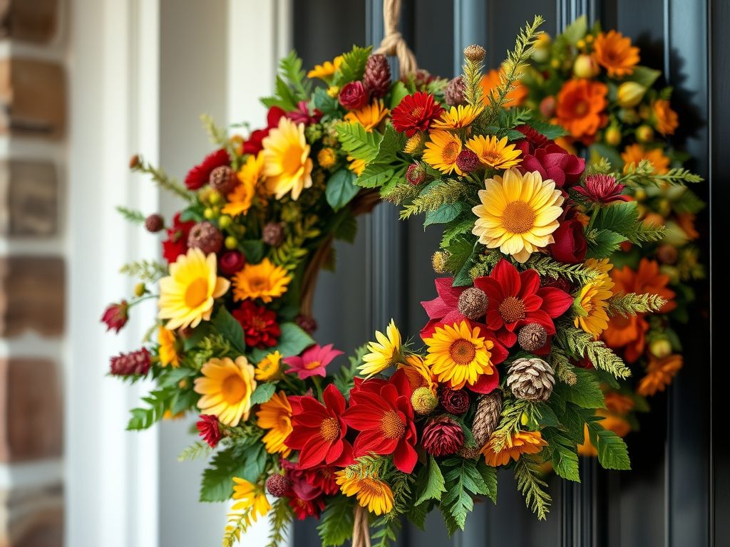 Wianek na drzwi DIY: jak samodzielnie stworzyć sezonową dekorację krok po kroku