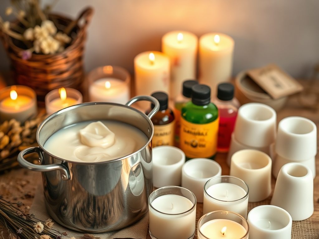 Świece sojowe DIY: jak zrobić naturalne i pachnące świece bez typowych błędów