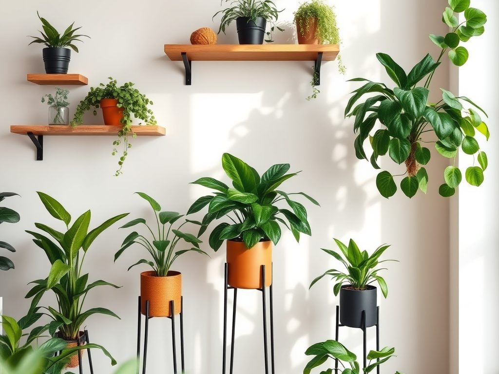 Półki i stojaki na rośliny: jak wybrać funkcjonalne i stylowe rozwiązania do każdego wnętrza