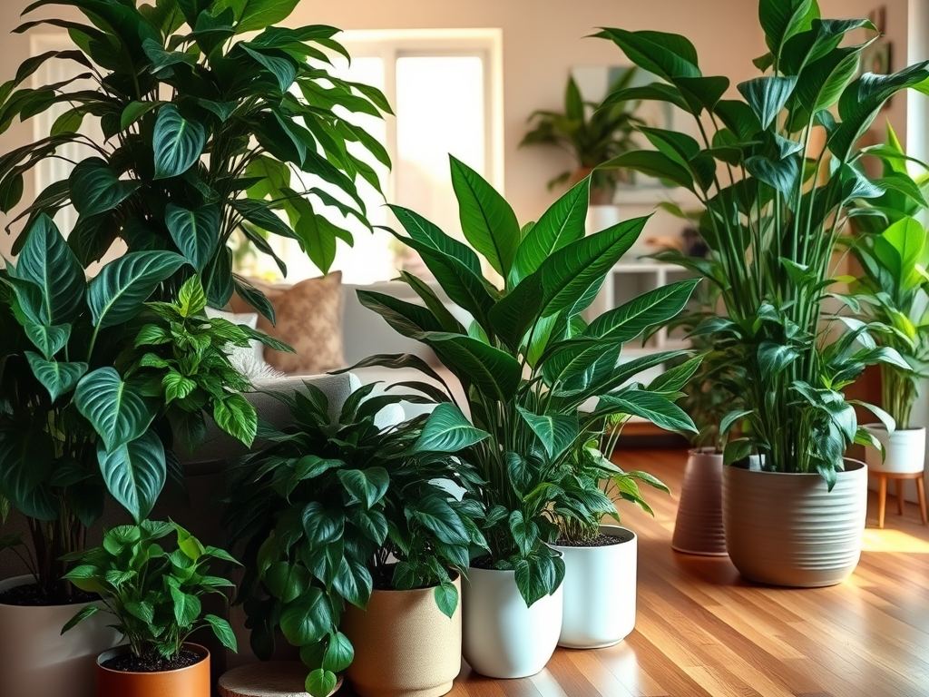 Rośliny do salonu na podłogę: jak wybrać duże gatunki odporne na ogrzewanie i suszę Rośliny do salonu na podłogę: jak wybrać duże gatunki odporne na ogrzewanie i suszę