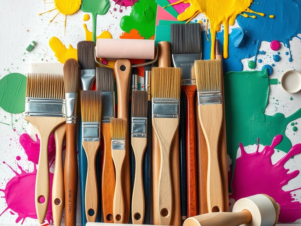 Pędzle i wałki do DIY: jak wybrać narzędzia dopasowane do farby i powierzchni, by uniknąć błędów i oszczędzić czas oraz pieniądze