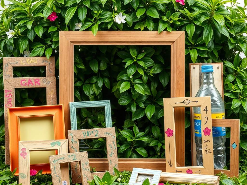 Ramki na zdjęcia DIY z recyklingu: jak stworzyć unikalne ozdoby oszczędzając i dbając o środowisko