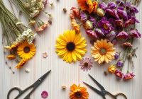 Dekoracje z suszonych kwiatów DIY: techniki, inspiracje i praktyczne wskazówki krok po kroku