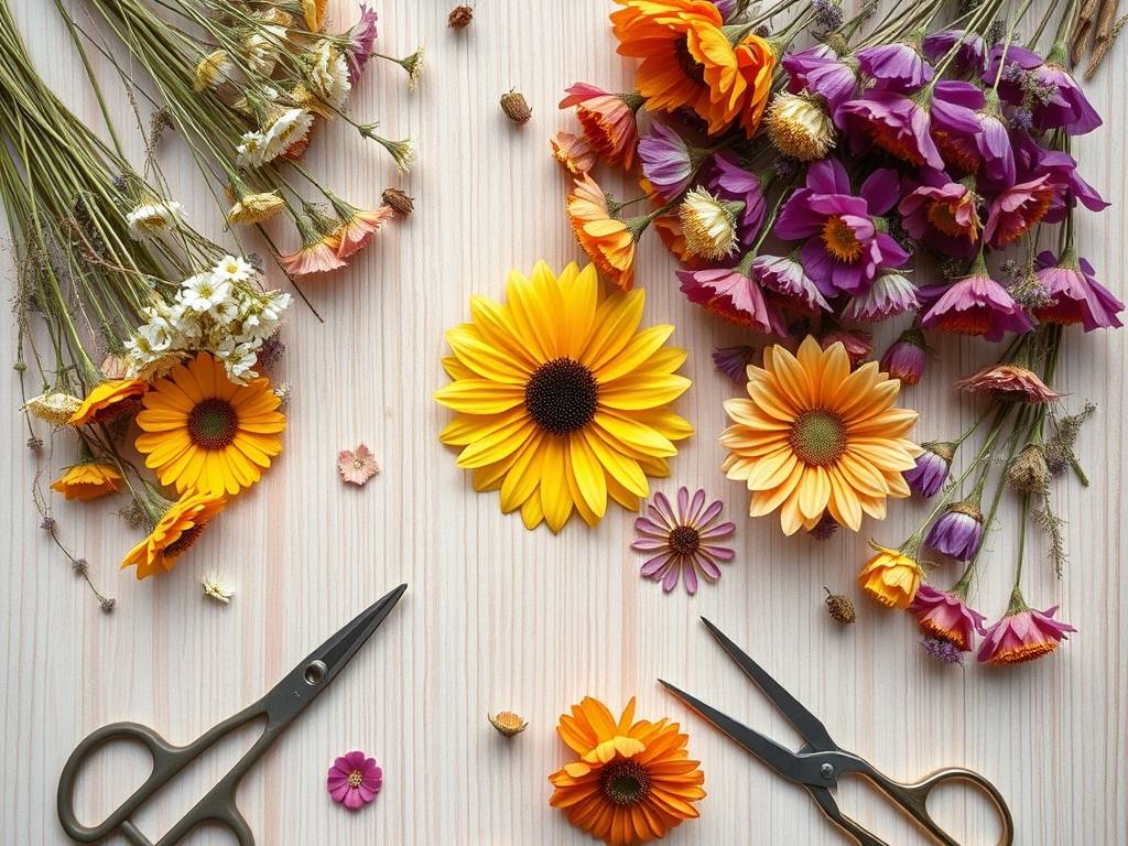 Dekoracje z suszonych kwiatów DIY: techniki, inspiracje i praktyczne wskazówki krok po kroku