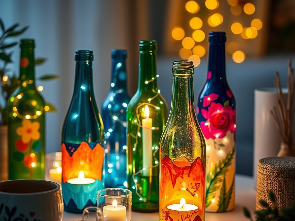 Świeczniki z butelki DIY: jak bezpiecznie zrobić i efektownie ozdobić krok po kroku Świeczniki z butelki DIY: jak bezpiecznie zrobić i efektownie ozdobić krok po kroku