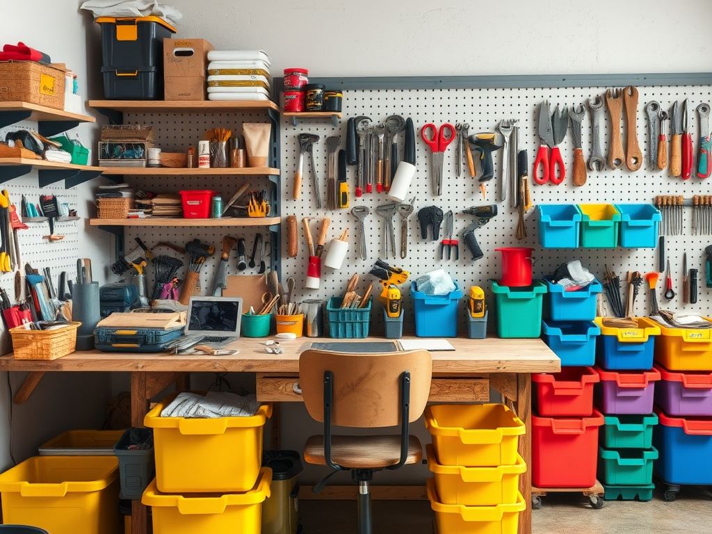 Organizacja stanowiska DIY w domu: jak zaprojektować wygodną i funkcjonalną przestrzeń pracy