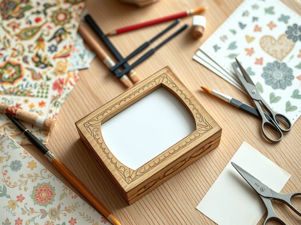 Decoupage na drewnie krok po kroku: przygotowanie, nakładanie wzorów i trwałe wykończenie