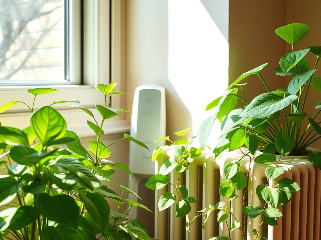 Rośliny przy kaloryferze: które przetrwają i jak chronić je przed wysuszeniem w sezonie grzewczym