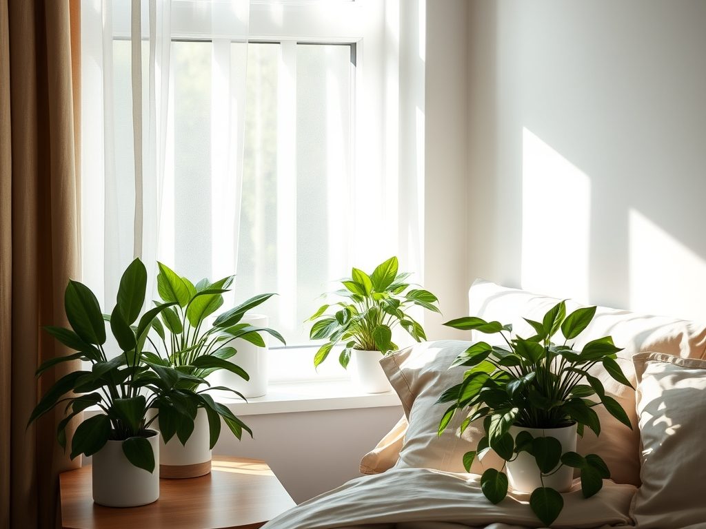 Rośliny w sypialni a sen: jak wybrać i pielęgnować gatunki wspierające odpoczynek i jakość powietrza