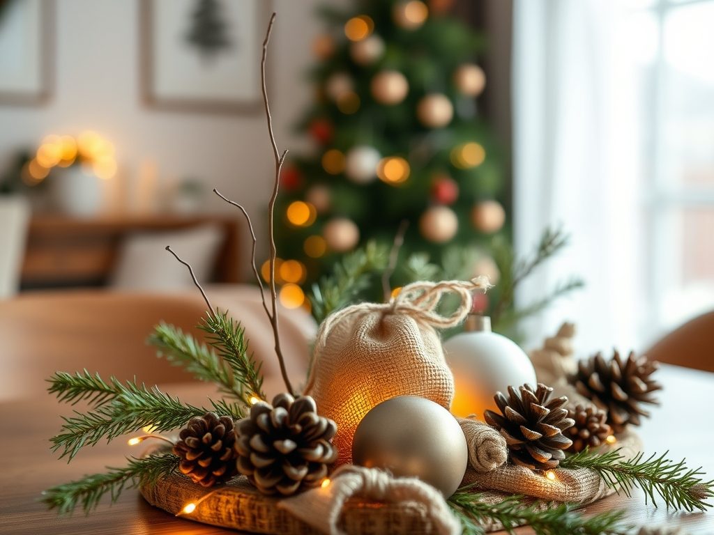 Minimalistyczne dekoracje świąteczne DIY: jak stworzyć proste ozdoby z naturalnych materiałów i cieszyć się nimi latami