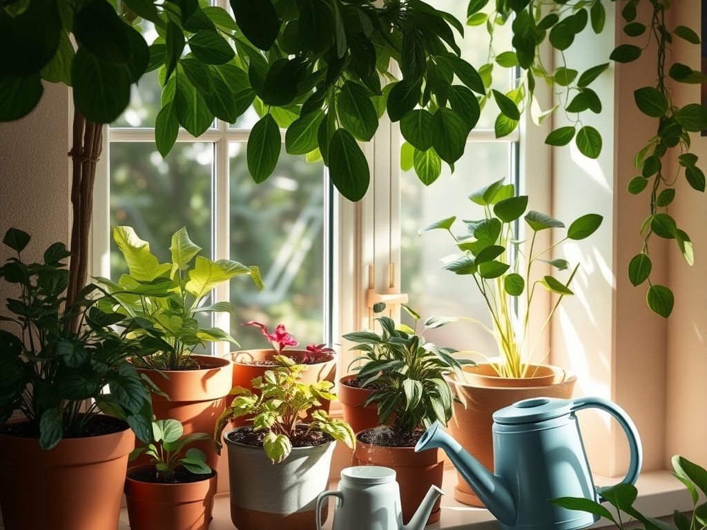 Jak dostosować częstotliwość podlewania roślin w mieszkaniu do gatunku, pory roku i warunków domowych