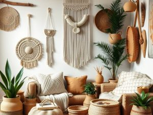 Dekoracje DIY w stylu boho: naturalne materiały i pomysły, które odmienią wnętrze bez wydatków