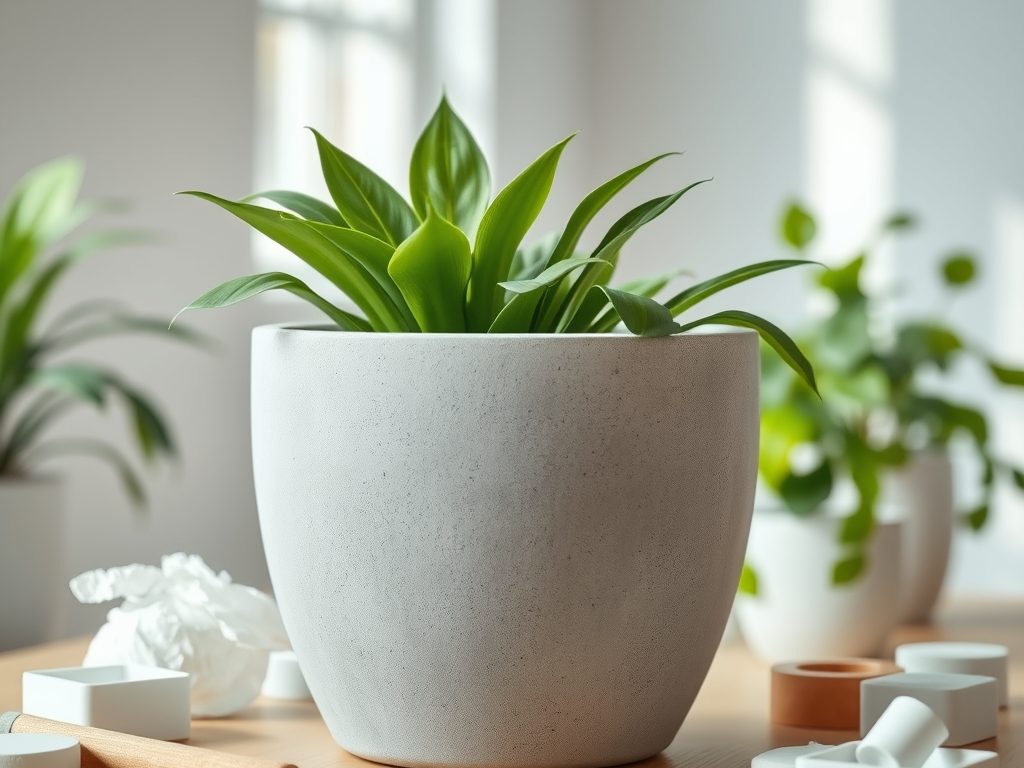 Osłonka na doniczkę z betonu DIY: jak zrobić trwałą i efektowną dekorację krok po kroku