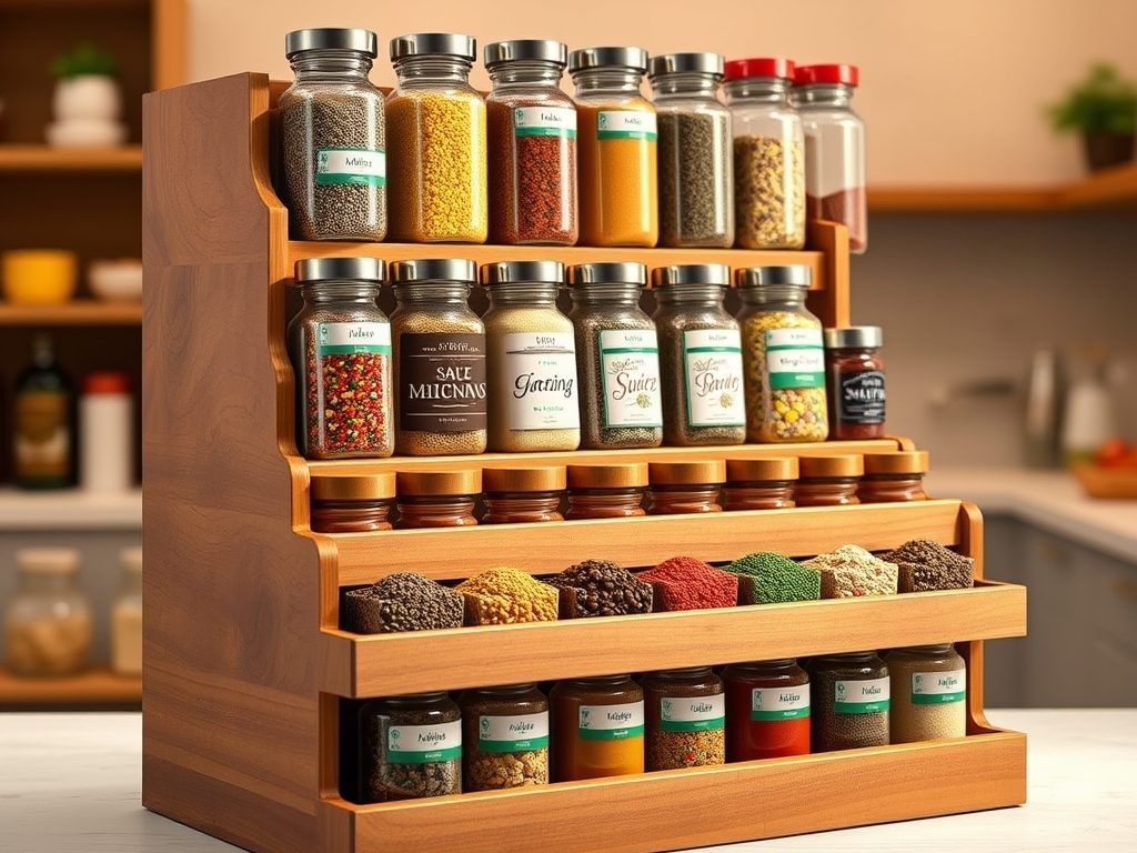 Organizer na przyprawy DIY: jak stworzyć funkcjonalny i trwały stojak krok po kroku