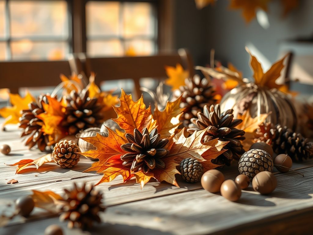 DIY dekoracje na jesień: jak stworzyć trwałe ozdoby z naturalnych materiałów i dbać o nie latami