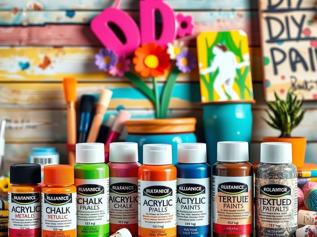 Jak wybrać farby do DIY: przewodnik po rodzajach, efektach i oszczędnym malowaniu dekoracji