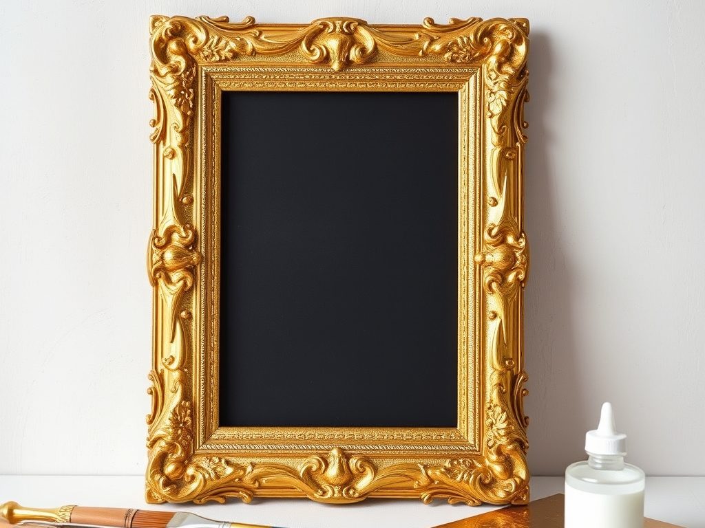 Złocenie ramki DIY: jak przygotować, wykonać i zabezpieczyć efektowną dekorację krok po kroku
