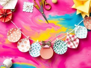 Girlanda z papieru DIY: jak stworzyć trwałą dekorację i uniknąć typowych błędów